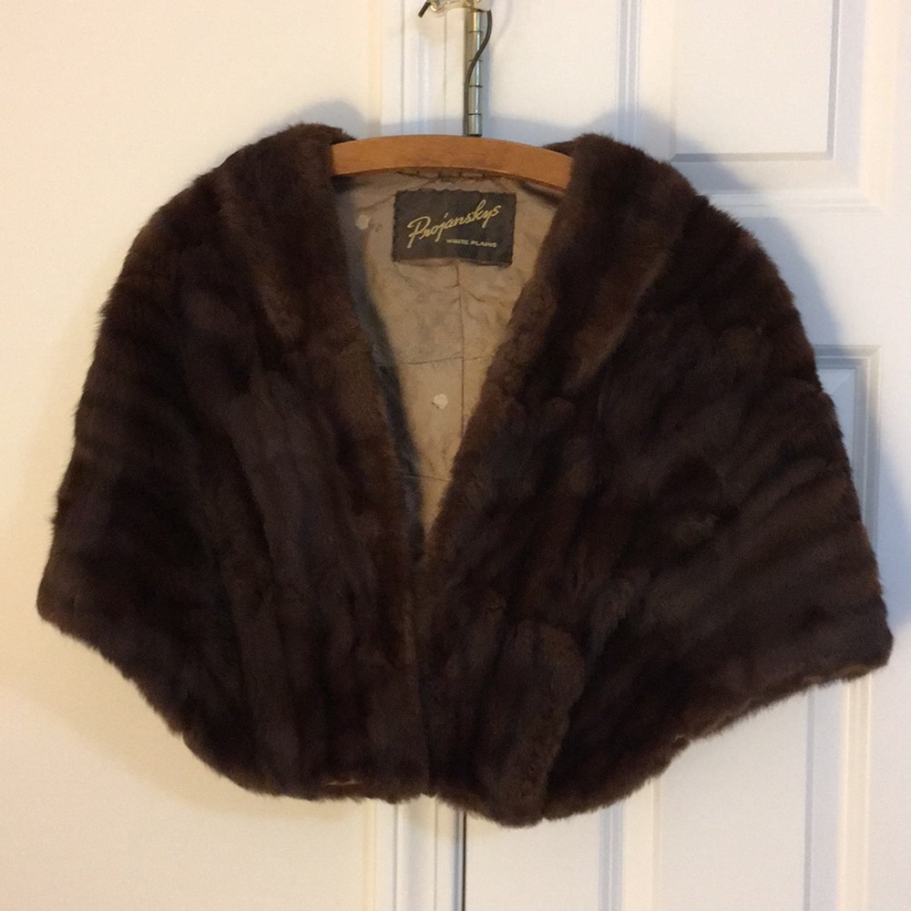Mink Cape- 1940s